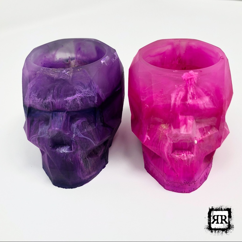 Skull Jewelry Holder/Planter/Candle Holder